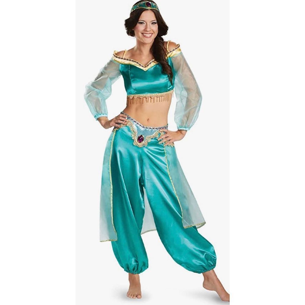 Disguise Women's Disney Aladdin Jasmine Sassy Prestige Costume sz 4-6